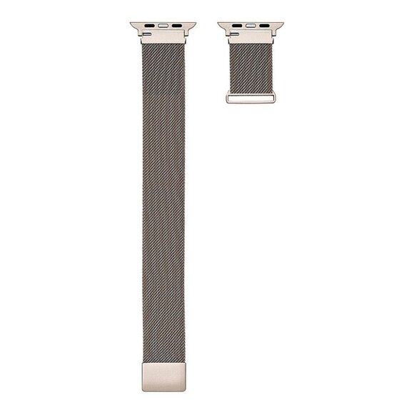 Insignia- Stainless Steel Mesh Band for Apple Watch 42mm, 44mm, 45mm ,49mm - Picture 2 of 5